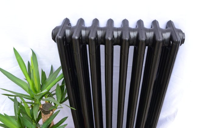Radiador Normal negro satinado