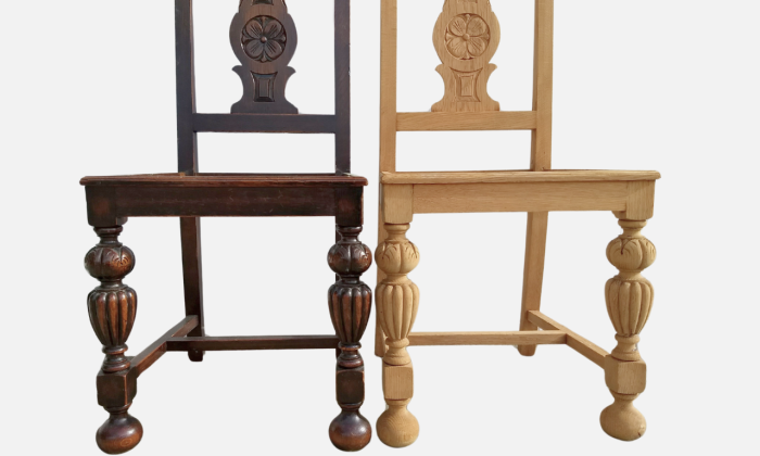 muebles blancos decapados