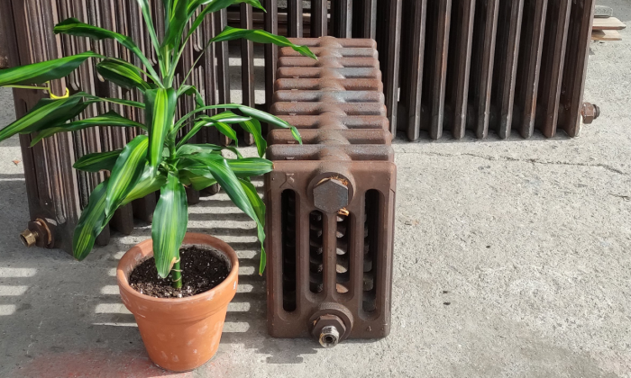 Radiador Muy ancho Decapado por inmersión